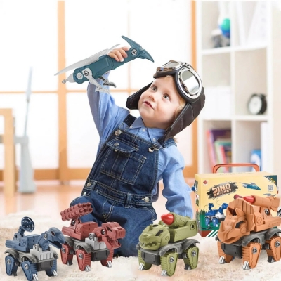 5件套可拆卸恐龙玩具【TEMU禁售】