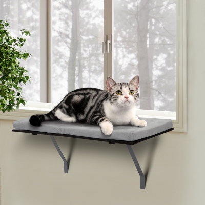 猫跳台-灰坐垫