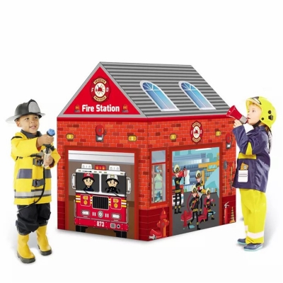 儿童消防玩具屋